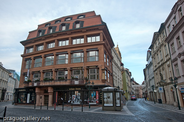 The House of the Black Madonna (U Černé Matky Boží), designed by Josef Gočár, was the first cubist building in Prague
